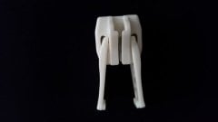 OPTİ 10 mm Plastik Kürsör / ÇİFTLİ / BEYAZ