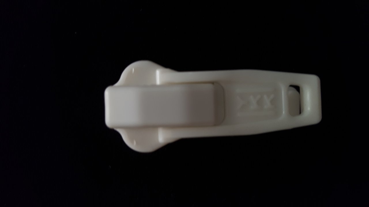 YKK 10 mm Plastik Kürsör / ÇİFTLİ / GRİ Beyaz