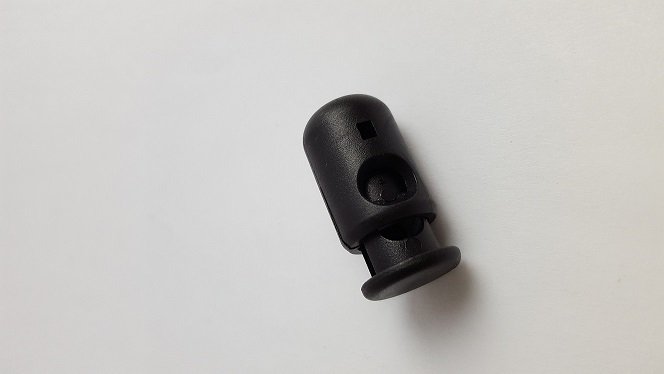YKK İp sıkıştırma 2 mm / Siyah Siyah